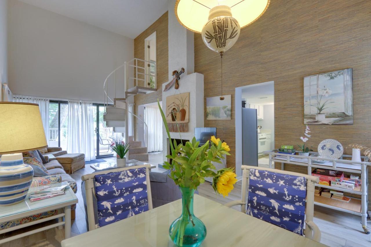 Hilton Head Island Villa With Pool And Beach Access! Bagian luar foto